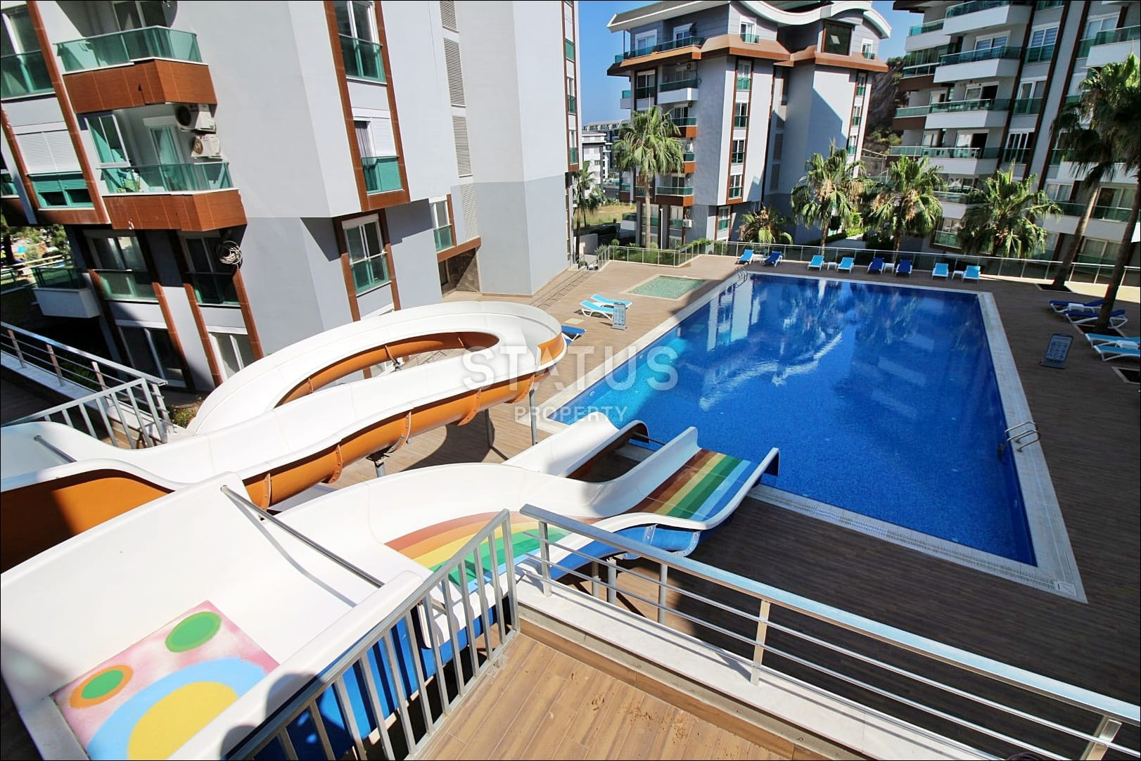 Новая квартира с видом на море в комплексе с инфраструктурой в Каргыджаке. 60м2 фото 19