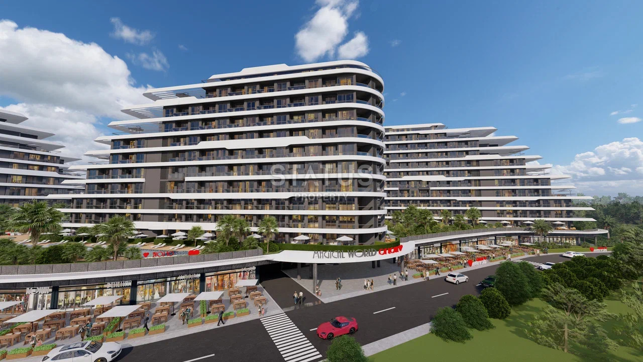 Новый грандиозный проект в Анталии, 50-156,5 м2 фото 12