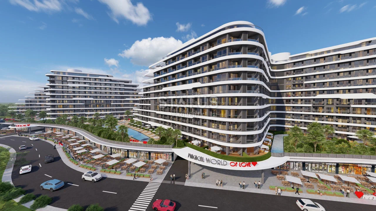 Новый грандиозный проект в Анталии, 50-156,5 м2 фото 14