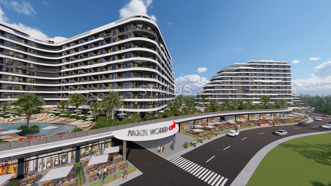 Новый грандиозный проект в Анталии, 50-156,5 м2 фото 16