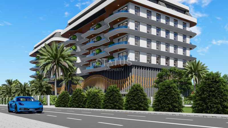 New stylish project on a pencil in the central part of the city of Gazipasa, 59-200 m2 фото 3