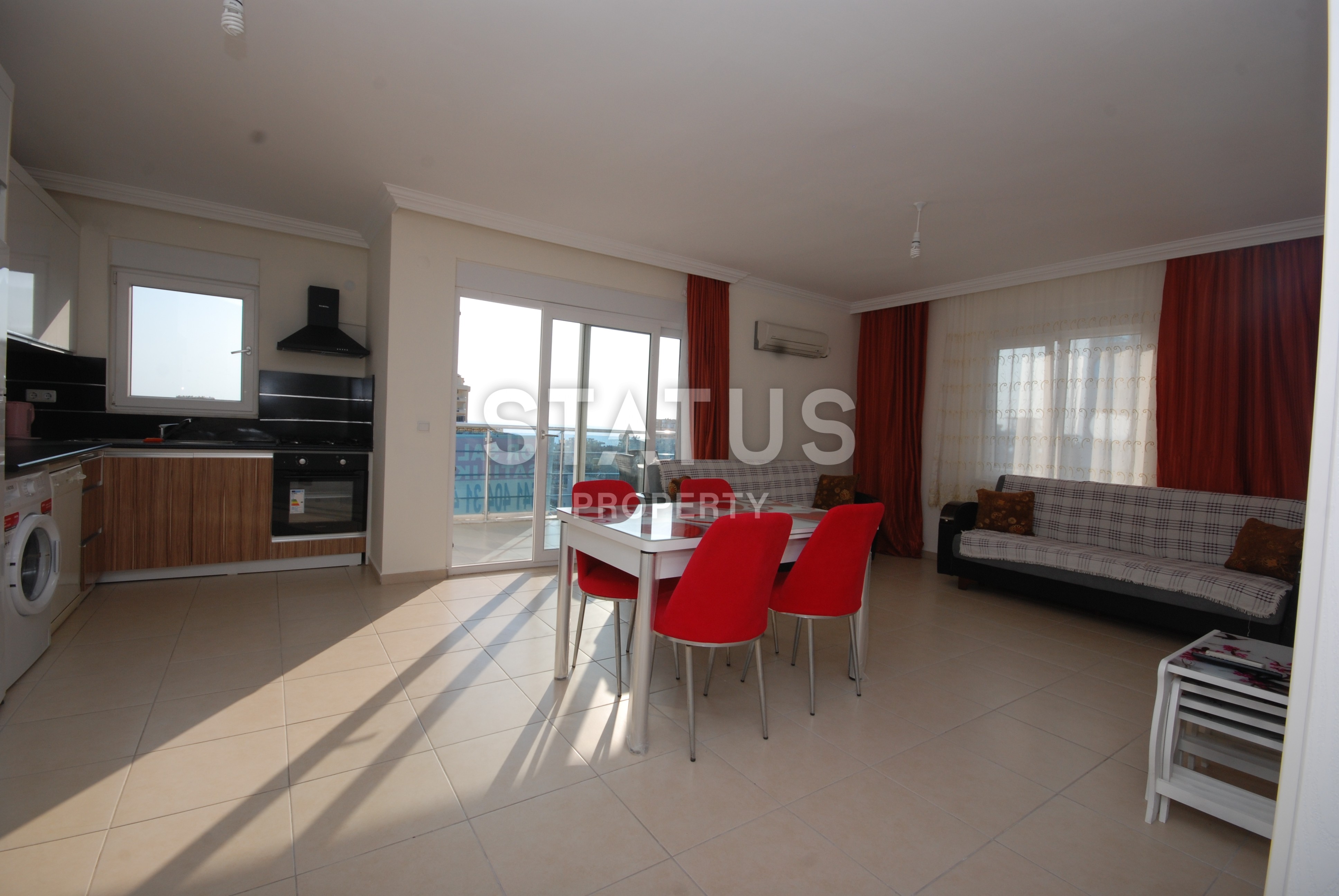 Просторные меблированные апартаменты 1+1 в Махмутларе, 75 м2 фото 7