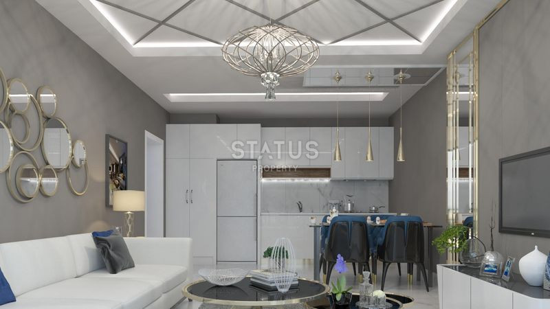 New stylish project on a pencil in the central part of the city of Gazipasa, 59-200 m2 фото 15