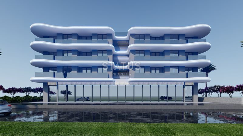 Новый стильный инвестиционный проект на первой береговой линии в Окурджаларе. 47-120м2 фото 4