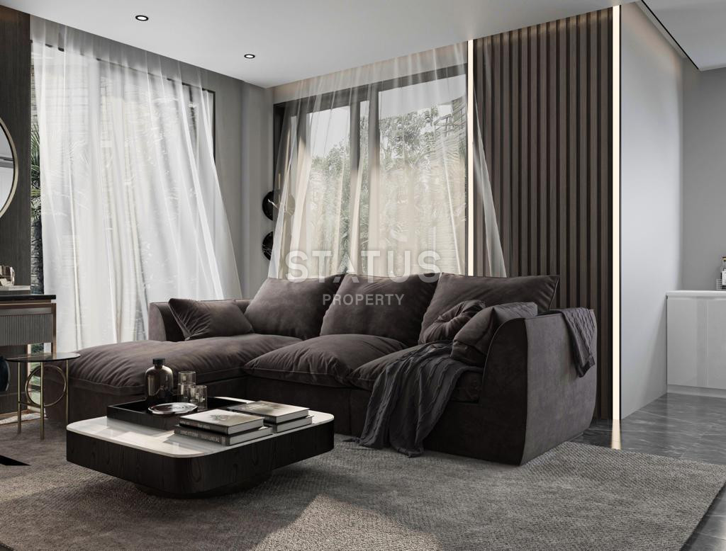 Новый стильный инвестиционный проект на первой береговой линии в Окурджаларе. 47-120м2 фото 11