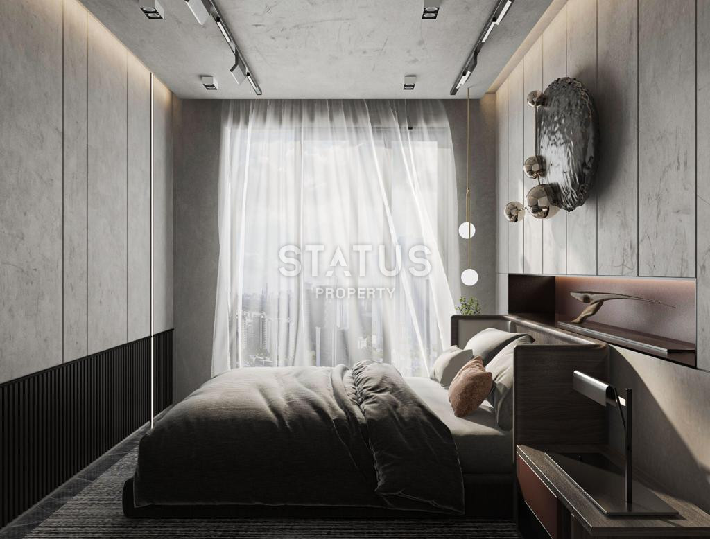 Новый стильный инвестиционный проект на первой береговой линии в Окурджаларе. 47-120м2 фото 14