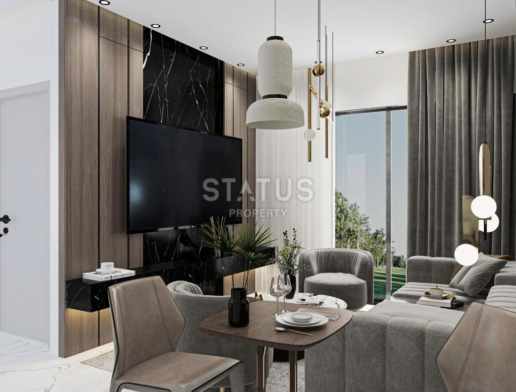 Новый стильный инвестиционный проект на первой береговой линии в Окурджаларе. 47-120м2 фото 16