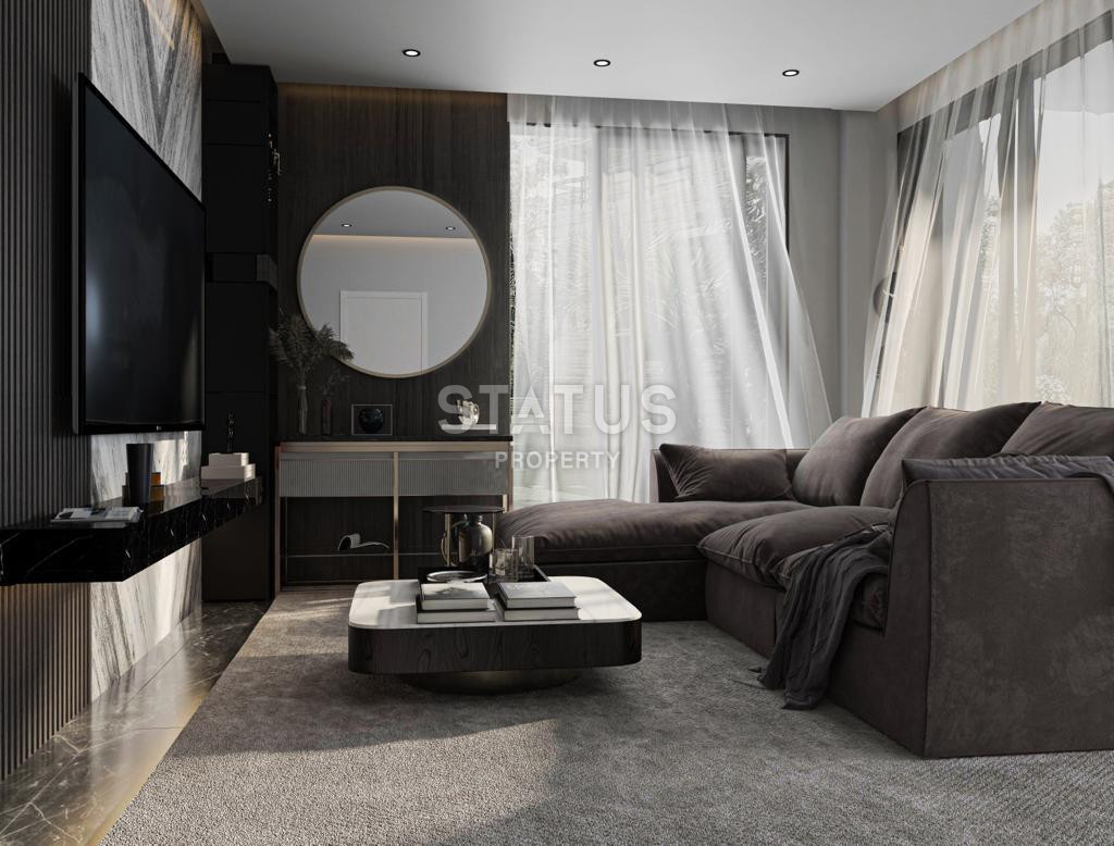 Новый стильный инвестиционный проект на первой береговой линии в Окурджаларе. 47-120м2 фото 17