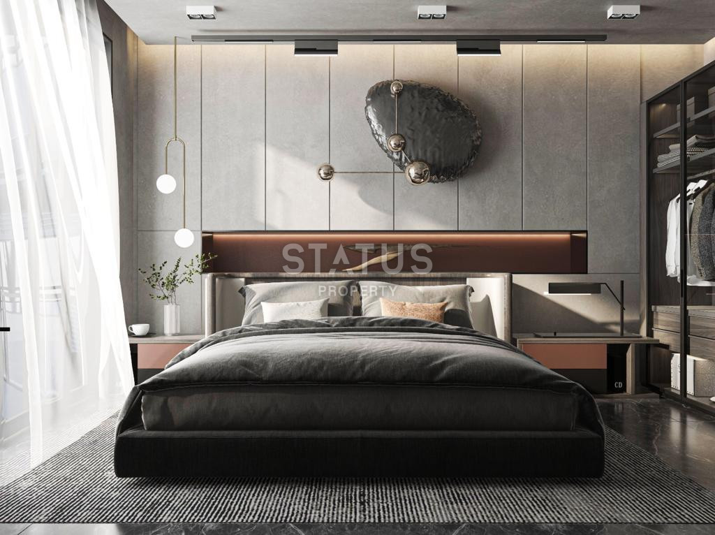 Новый стильный инвестиционный проект на первой береговой линии в Окурджаларе. 47-120м2 фото 18