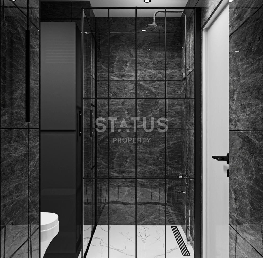 Новый стильный инвестиционный проект на первой береговой линии в Окурджаларе. 47-120м2 фото 8