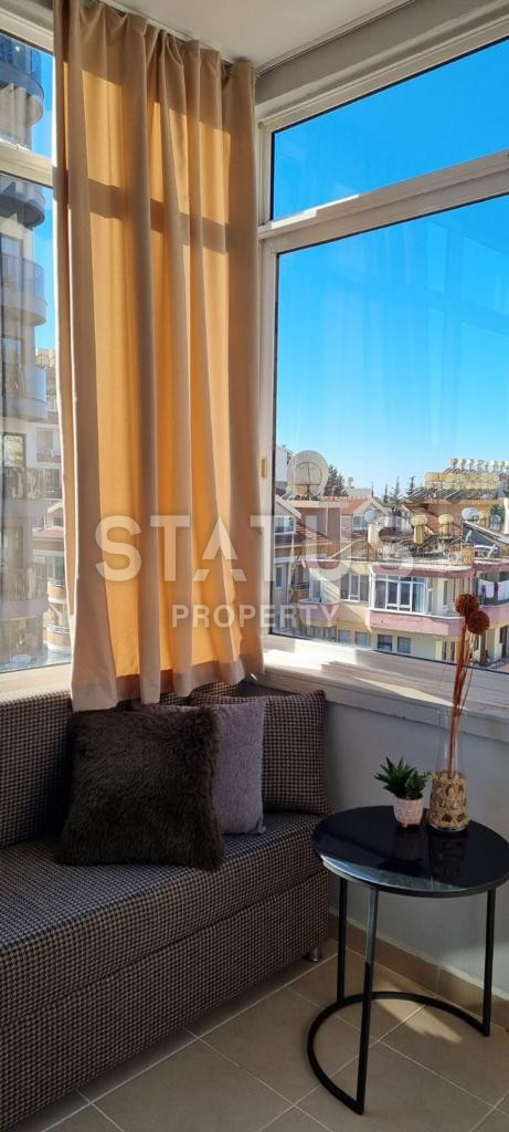 Spacious two-room apartment in an urban-type building in the center of Alanya. 60m2 фото 4