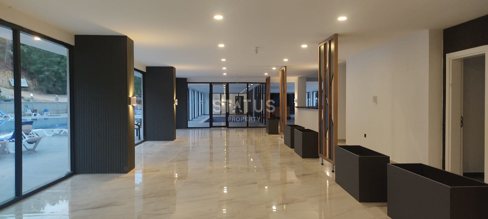 Новая готовая двухкомнатная квартира в Авсалларе 45м2 фото 3