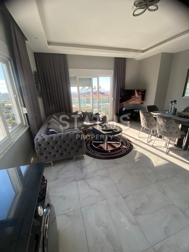 New furnished apartment with a sea view in Upper Oba. 90m2 фото 3