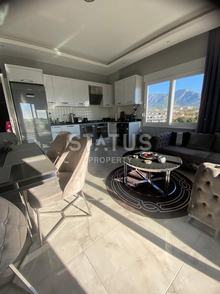 New furnished apartment with a sea view in Upper Oba. 90m2 фото 4