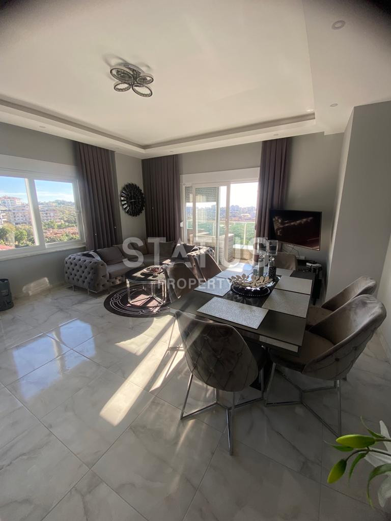 New furnished apartment with a sea view in Upper Oba. 90m2 фото 6
