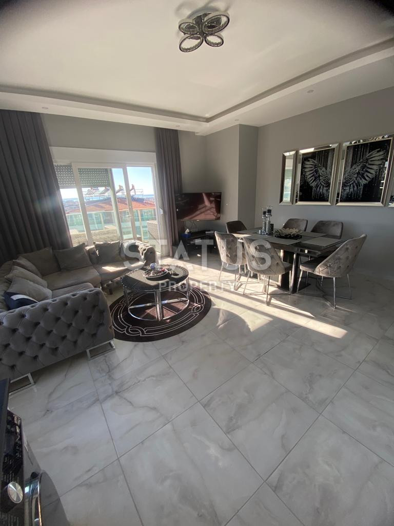 New furnished apartment with a sea view in Upper Oba. 90m2 фото 7