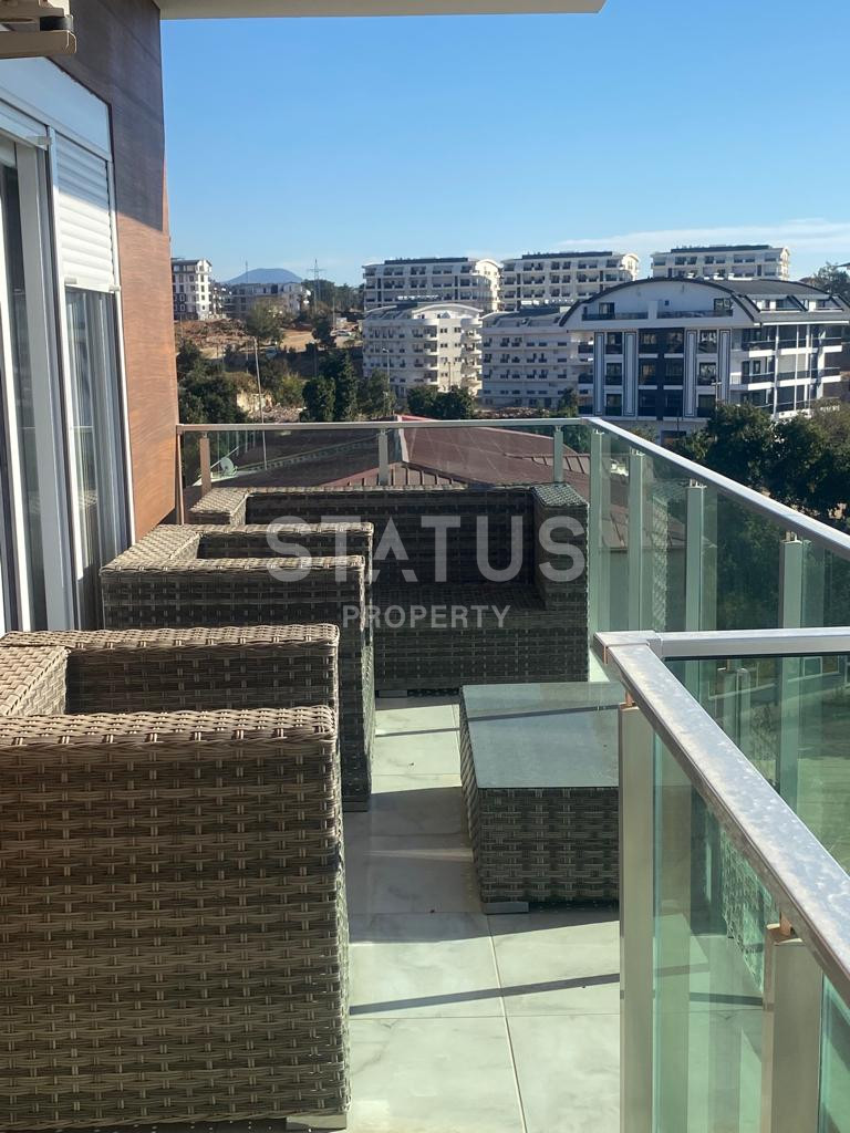 New furnished apartment with a sea view in Upper Oba. 90m2 фото 24