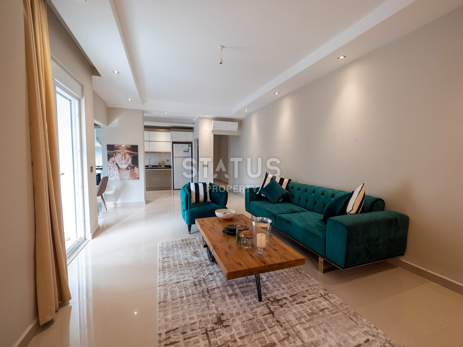 Трёхкомнатная меблированная квартира в  Аланье Чиплаклы. 120м2 фото 5