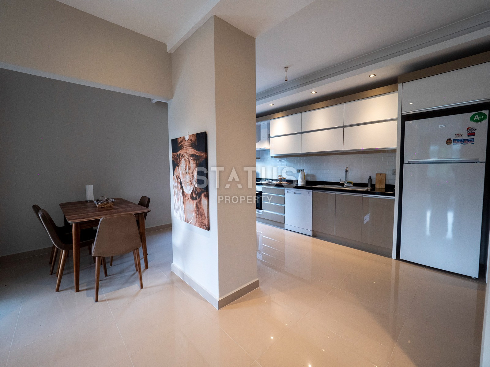 Трёхкомнатная меблированная квартира в  Аланье Чиплаклы. 120м2 фото 7