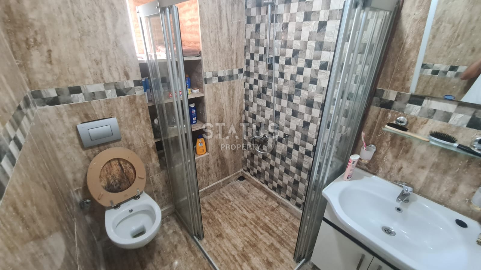 Three-room furnished apartment 200m from the sea in OBA. 90m2 фото 16