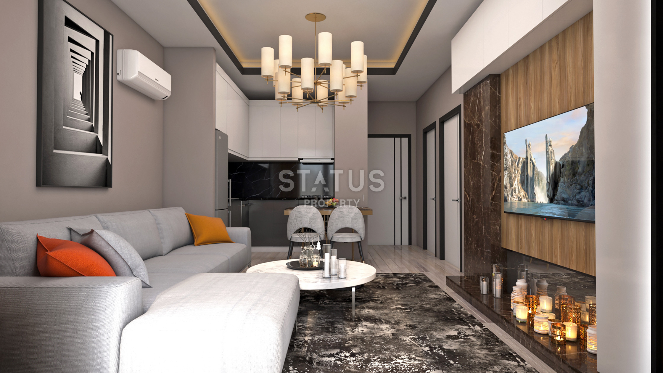 Двухкомнатная квартира в новом ЖК в долевом строительстве в районе верхняя ОБА. 50м2 фото 10