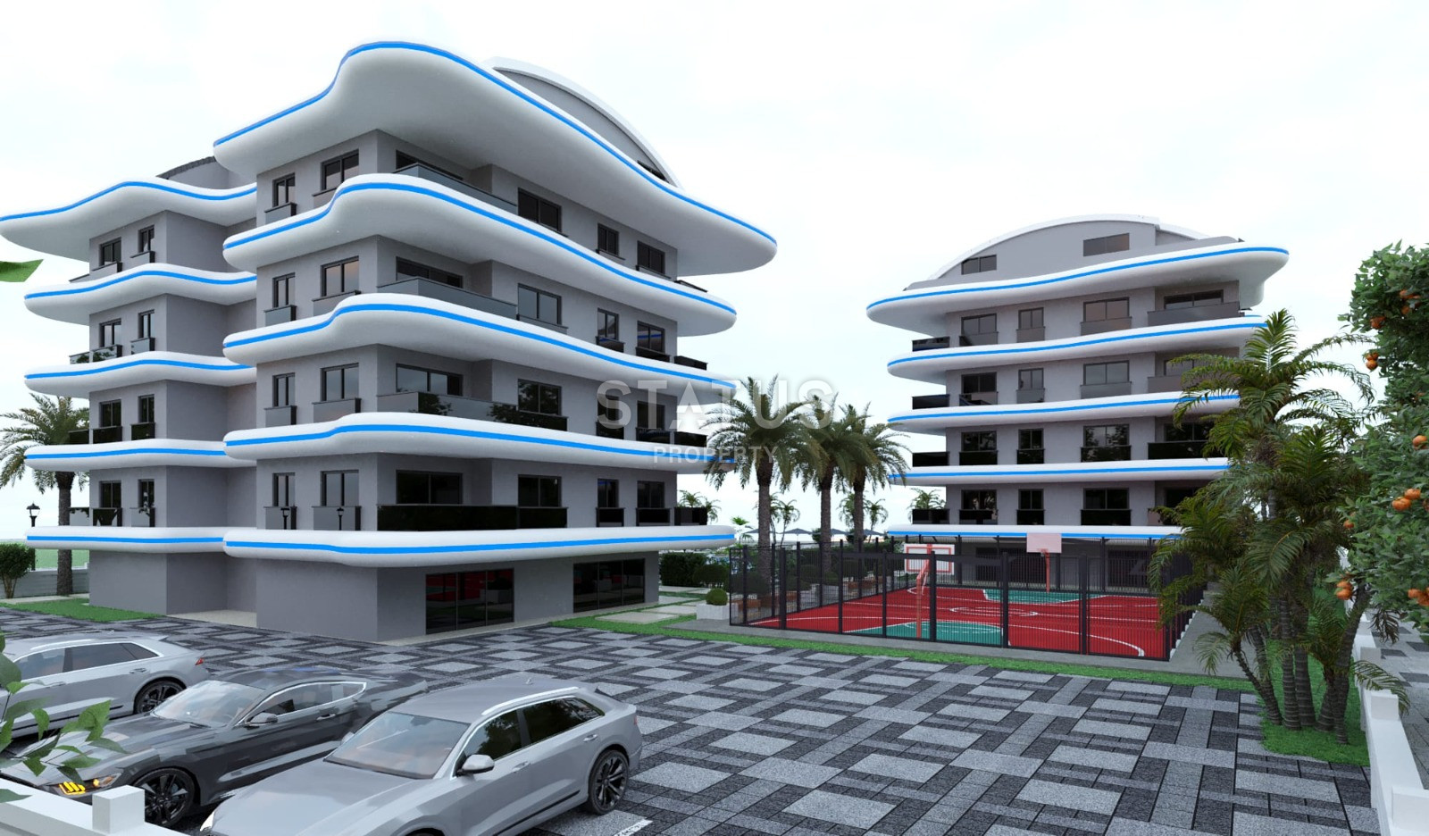 Новый стильный инвестиционный проект в районе Инжекум. 47-102м2 фото 9