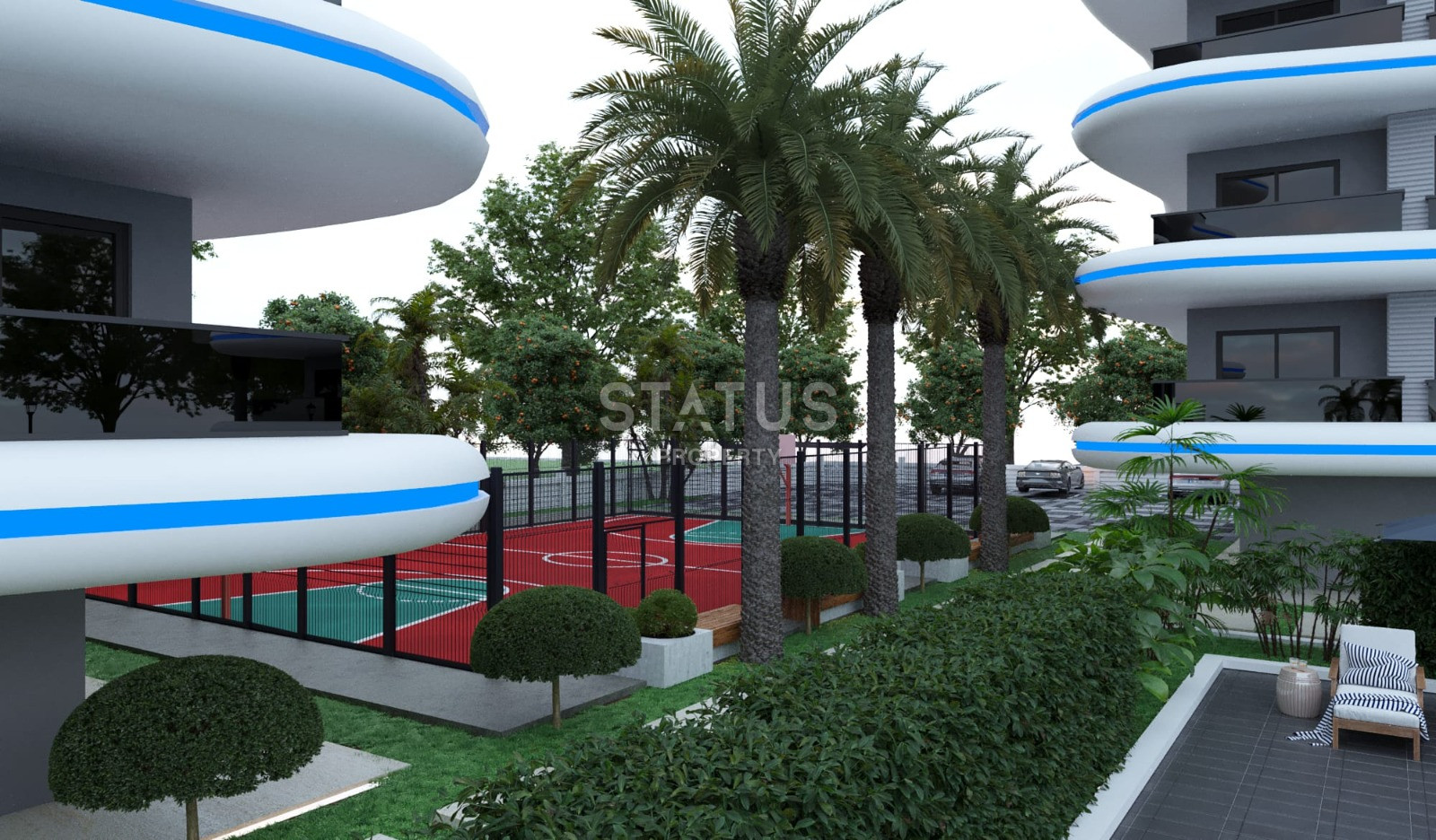 Новый стильный инвестиционный проект в районе Инжекум. 47-102м2 фото 10