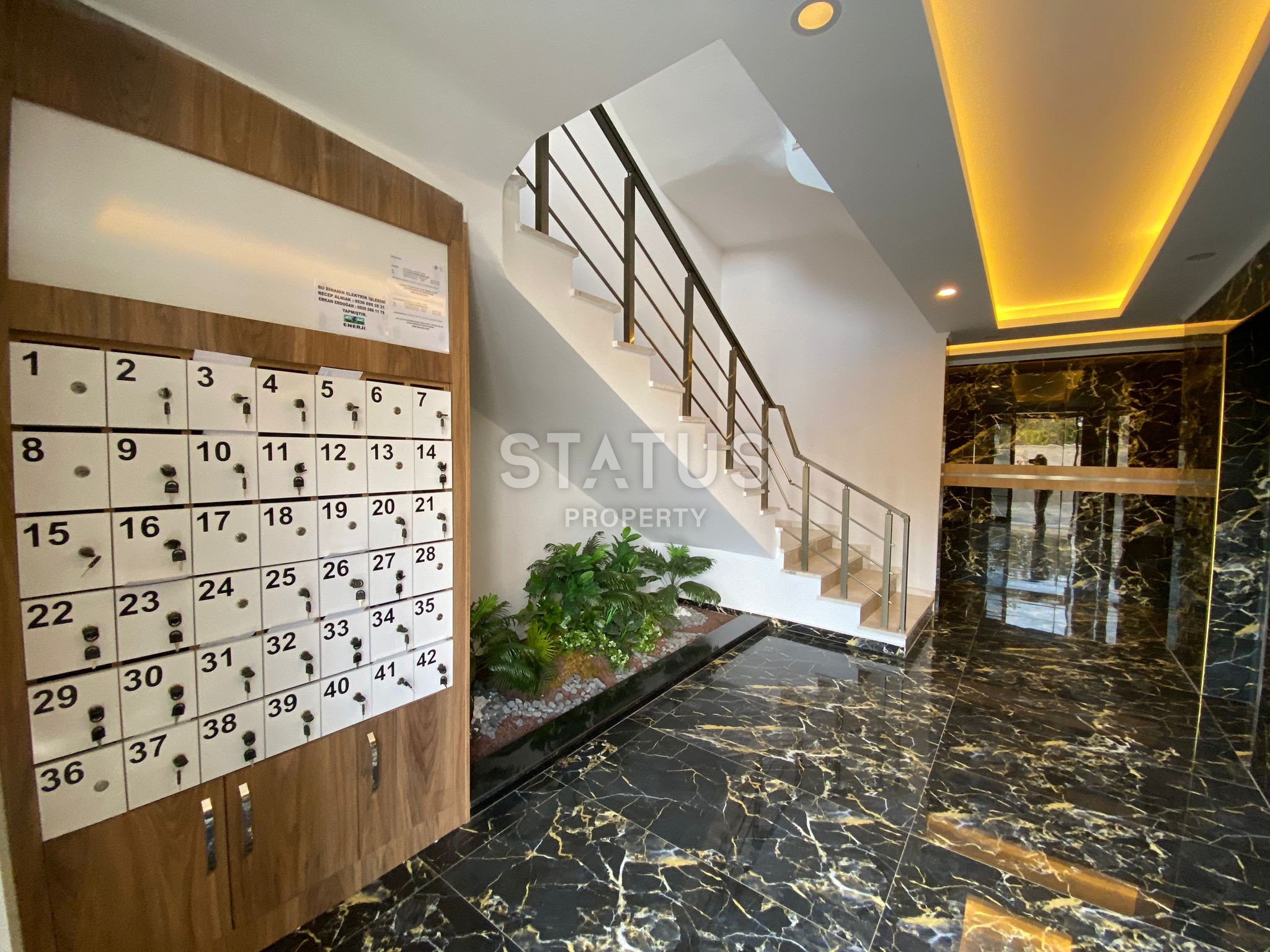 Просторная квартира в уютном комплексе с полной инфраструктурой в Авсалларе. 61м2 фото 3