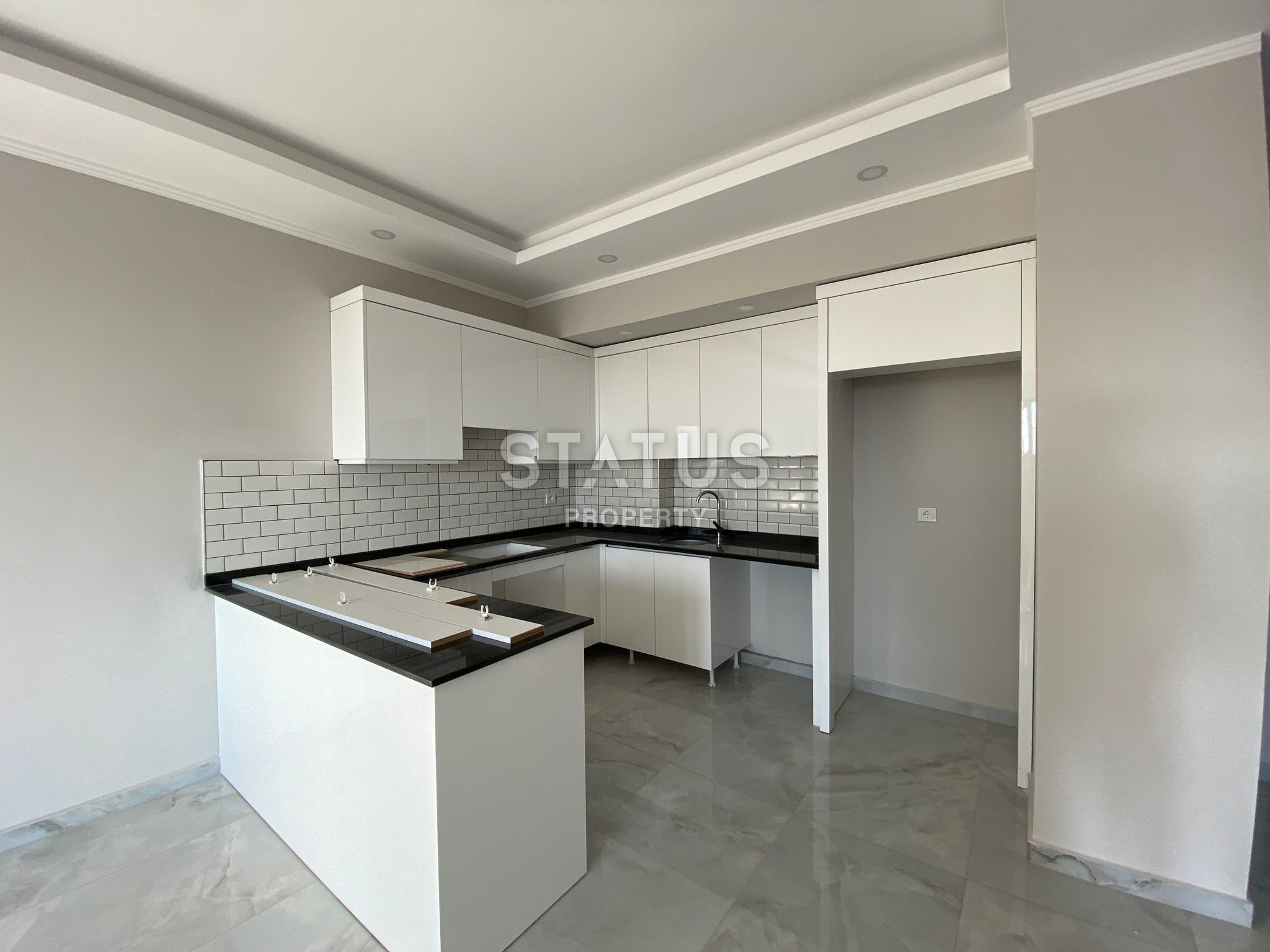 Просторная квартира в уютном комплексе с полной инфраструктурой в Авсалларе. 61м2 фото 5