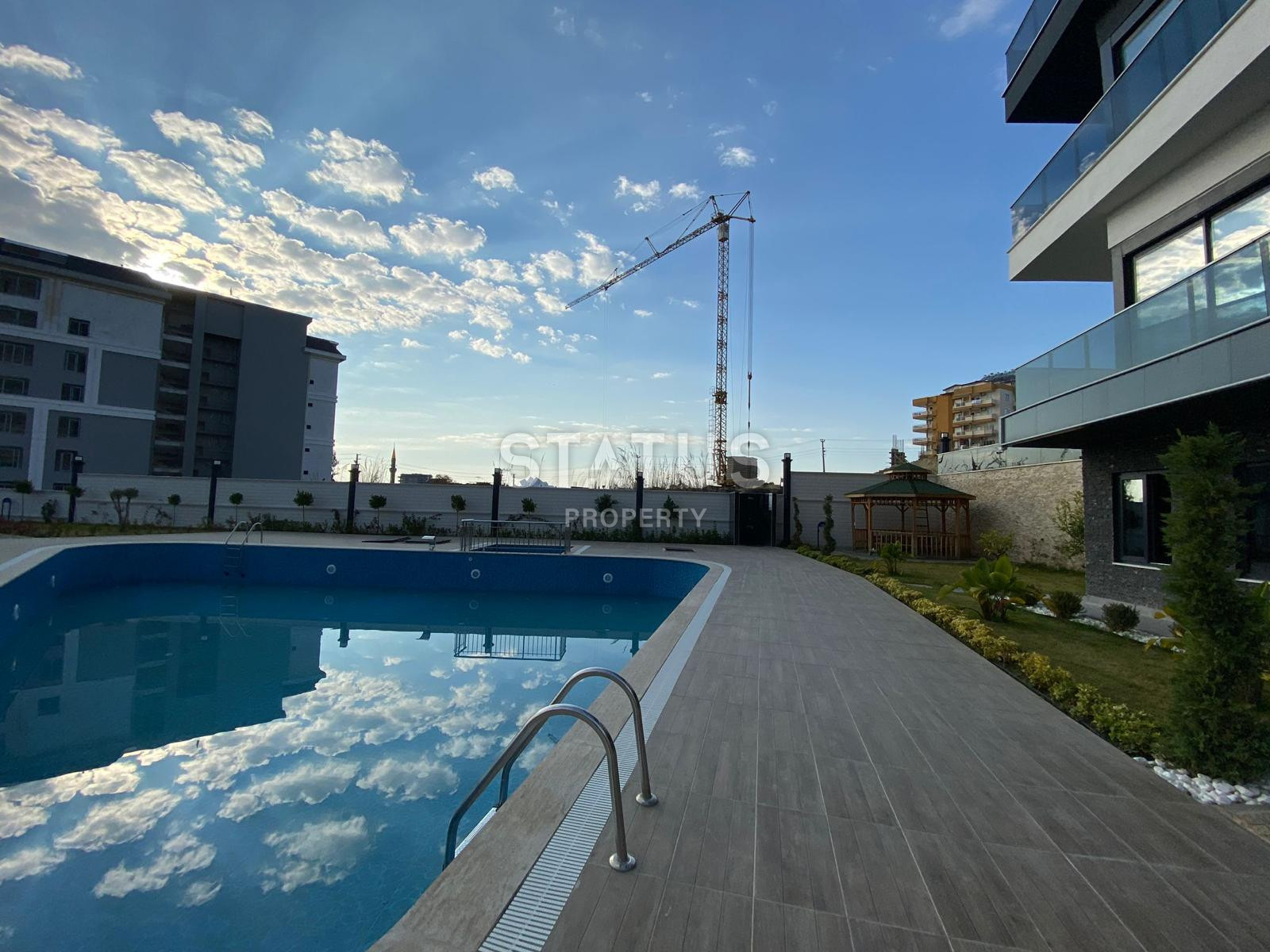 Просторная квартира в уютном комплексе с полной инфраструктурой в Авсалларе. 61м2 фото 17