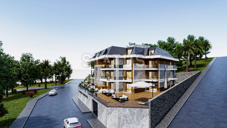 Новый проект класса люкс в районе Хасбахче, 75-181 м2 фото 1