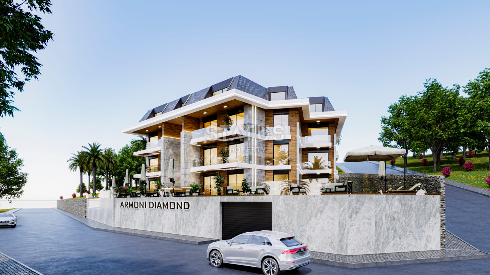 Новый проект класса люкс в районе Хасбахче, 75-181 м2 фото 2