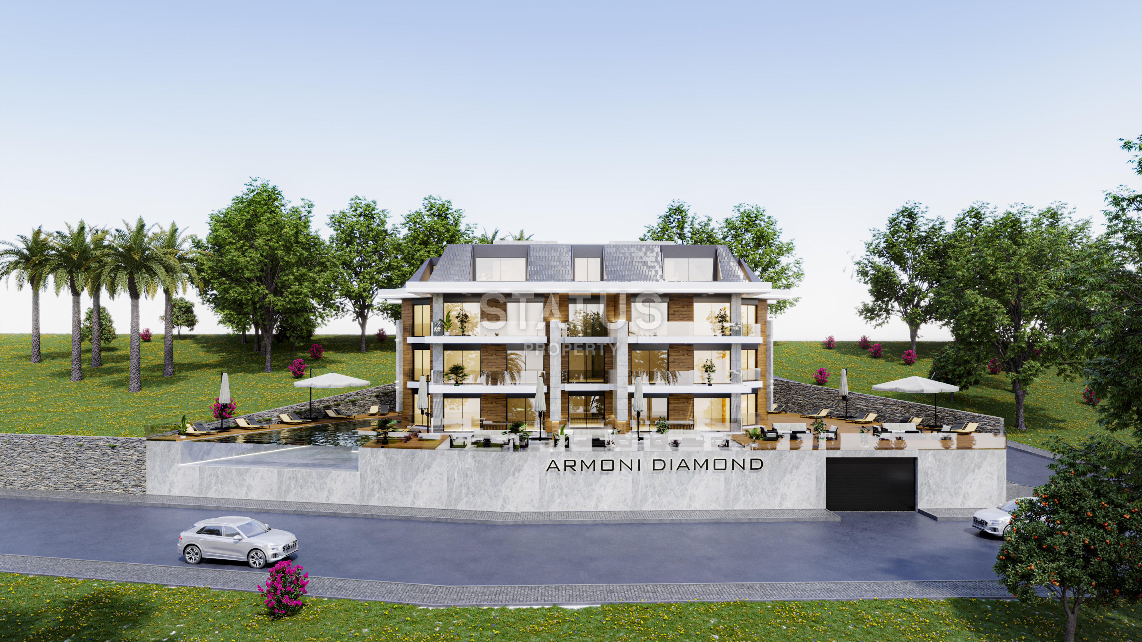 New luxury project in Hasbahce area, 75-181 m2 фото 6