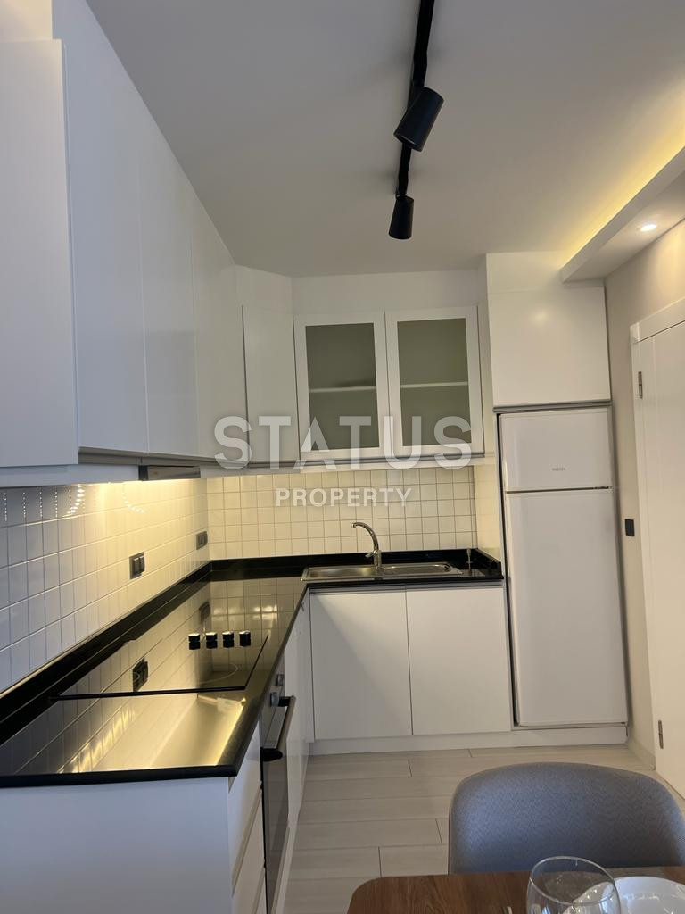 Трёхкомнатная меблированная квартира в Каргыджаке в 200м от моря. 120м2 фото 5