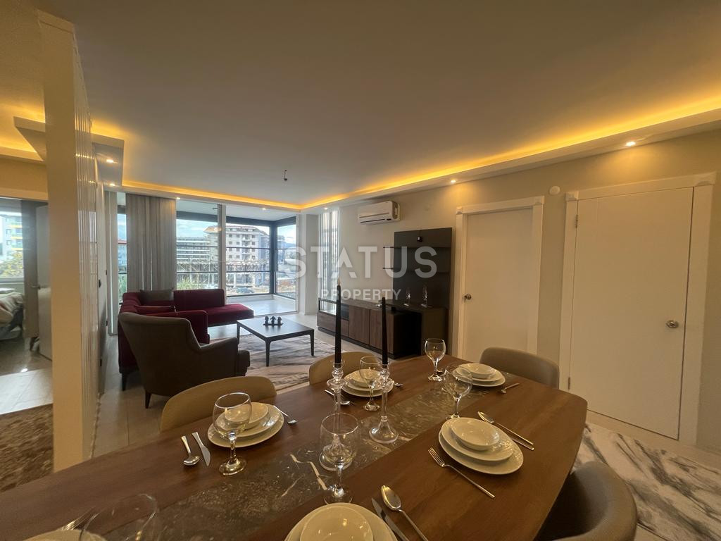 Трёхкомнатная меблированная квартира в Каргыджаке в 200м от моря. 120м2 фото 7