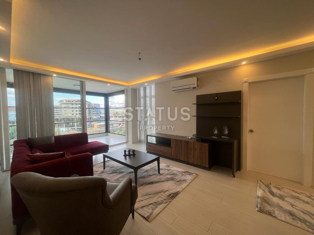 Трёхкомнатная меблированная квартира в Каргыджаке в 200м от моря. 120м2 фото 8