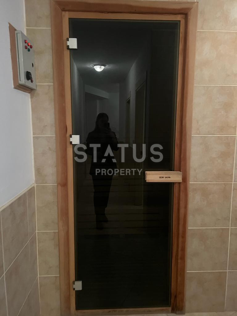 Трёхкомнатная меблированная квартира в Каргыджаке в 200м от моря. 120м2 фото 22