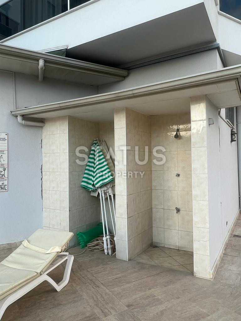 Трёхкомнатная меблированная квартира в Каргыджаке в 200м от моря. 120м2 фото 25