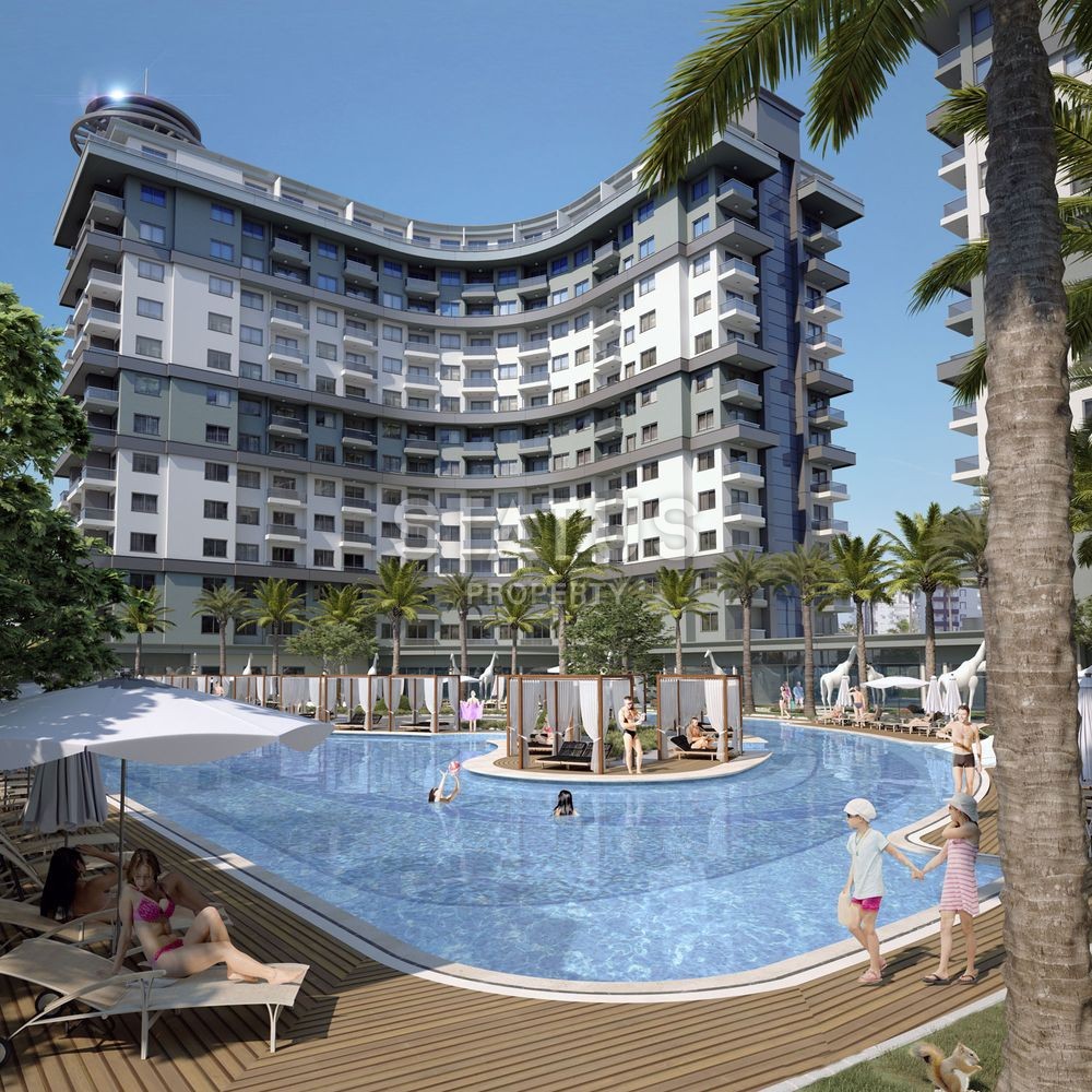 A complex with a hotel concept in the center of Mahmutlar, at a bargain price! фото 43