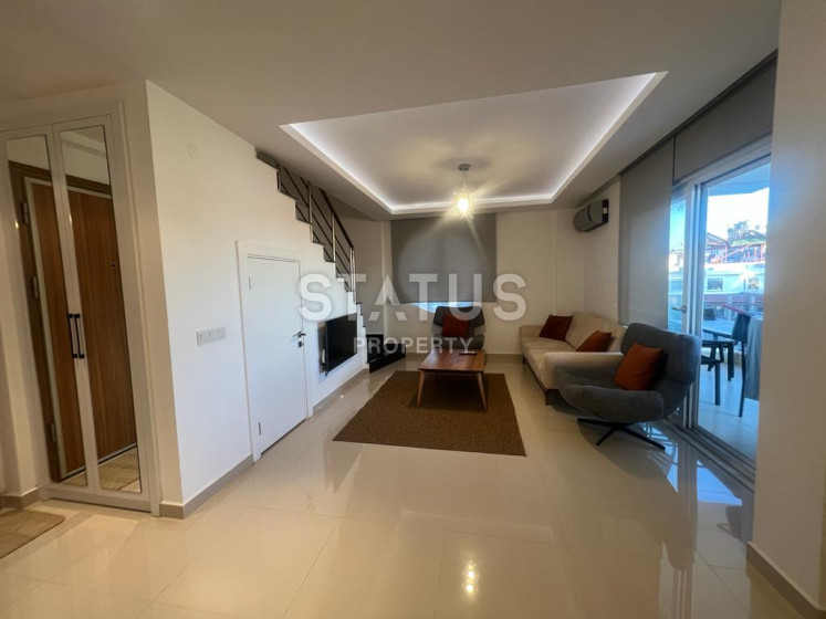 Двухуровневая квартира 3+1 в самом сердце Аланьи, 150 м2. фото 1