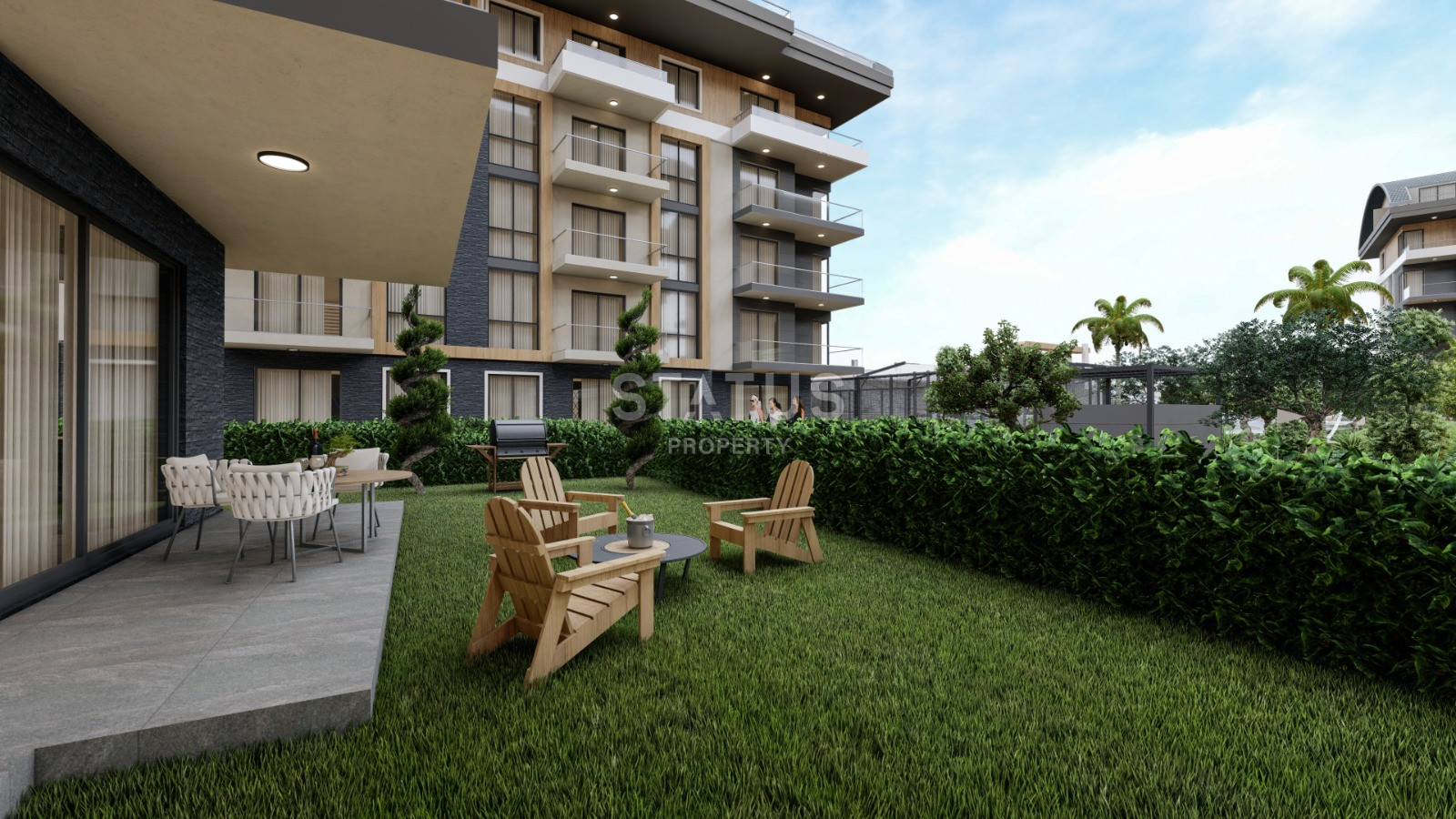 Инвестиционная квартира в роскошном проекте в ОБА. 55м2 фото 12