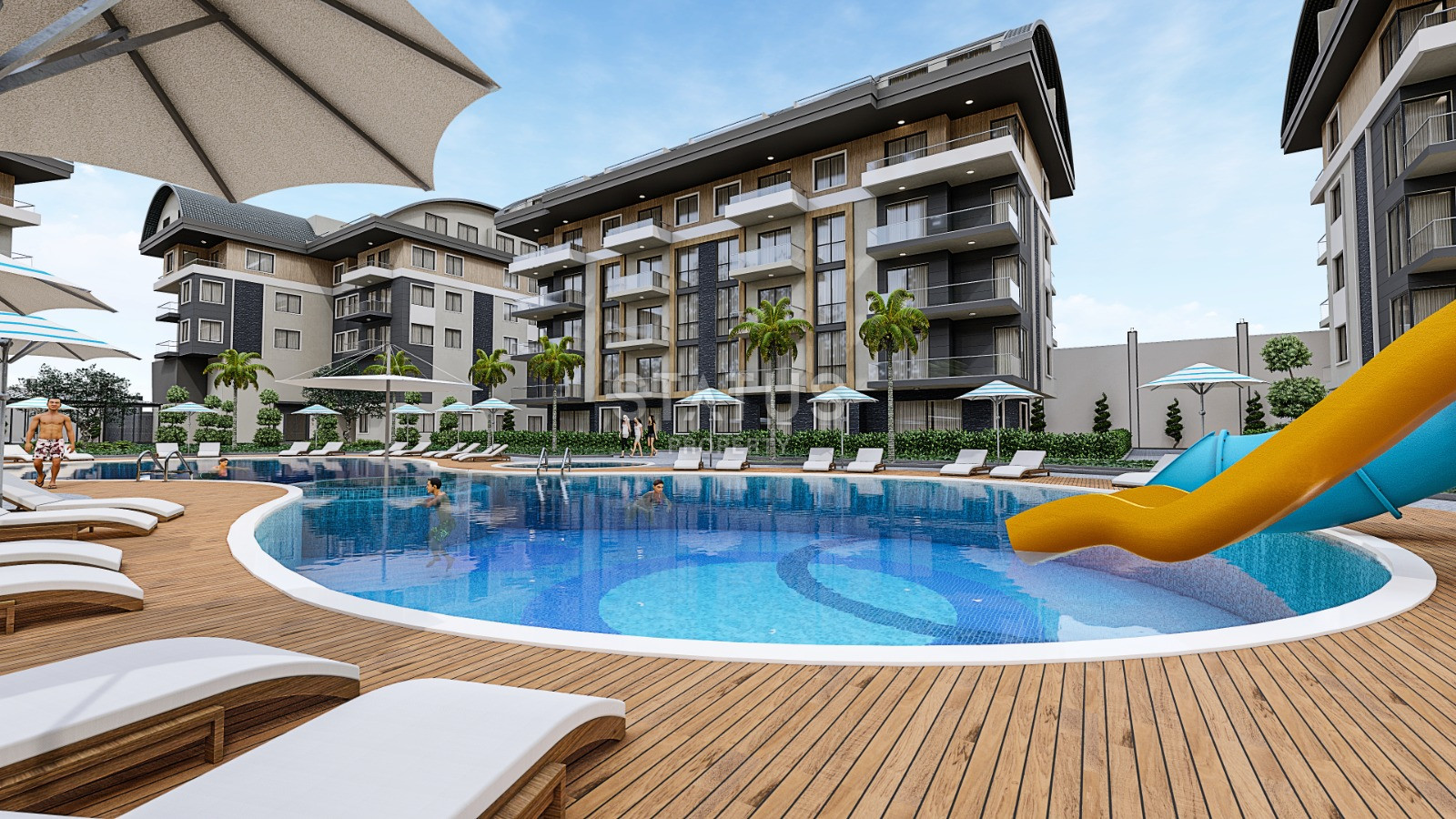 Инвестиционная квартира в роскошном проекте в ОБА. 55м2 фото 21