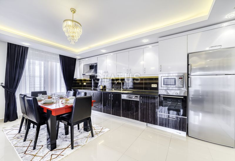 Шикарная квартира 3+1 под ключ в премиальном ЖК в Каргыджаке, 150 м2. фото 5