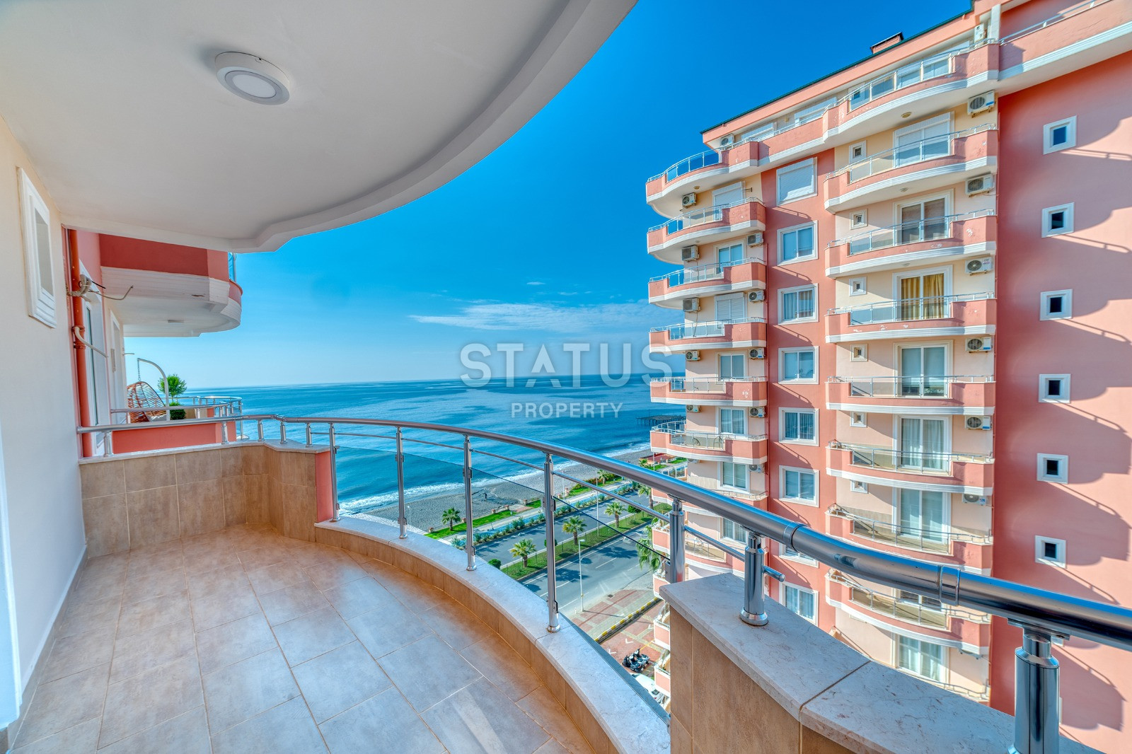 Панорамная трёхкомнатная квартира под ключ в первой береговой в Махмутларе, 125 м2 фото 19