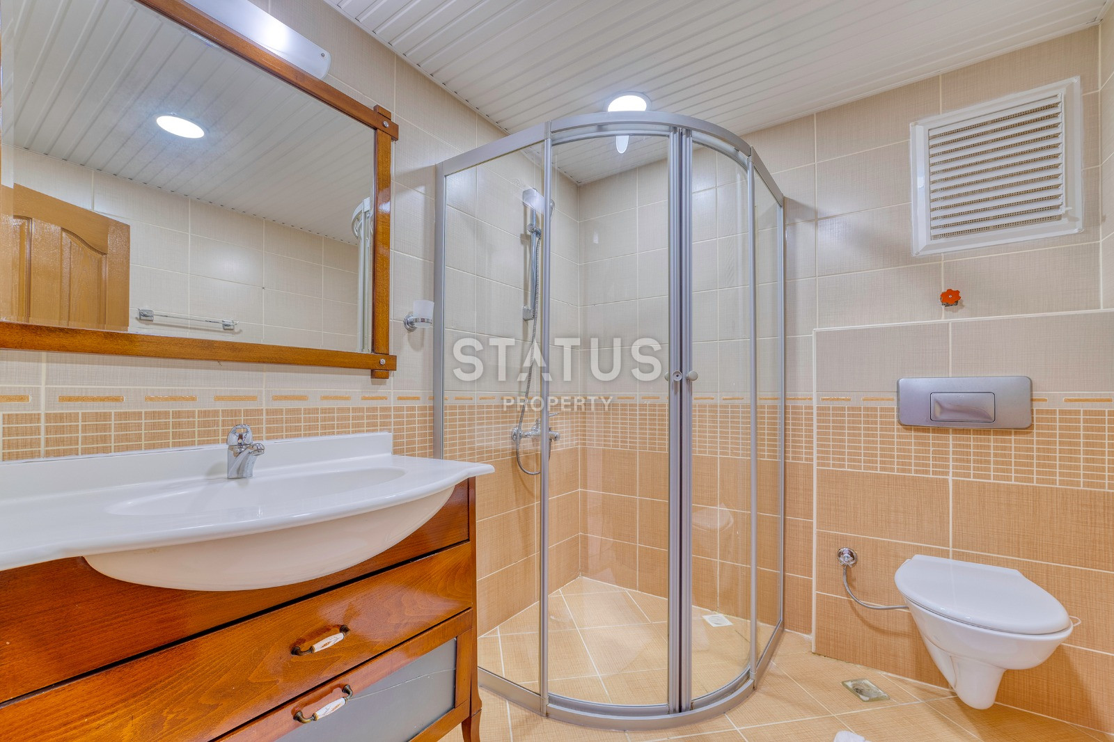 Панорамная трёхкомнатная квартира под ключ в первой береговой в Махмутларе, 125 м2 фото 11