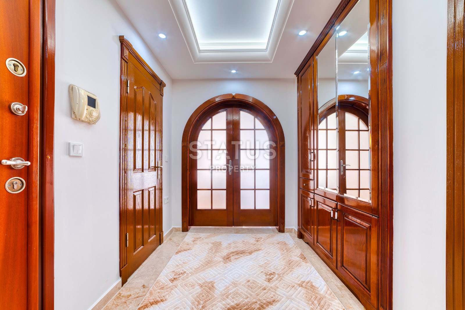 Панорамная трёхкомнатная квартира под ключ в первой береговой в Махмутларе, 125 м2 фото 6