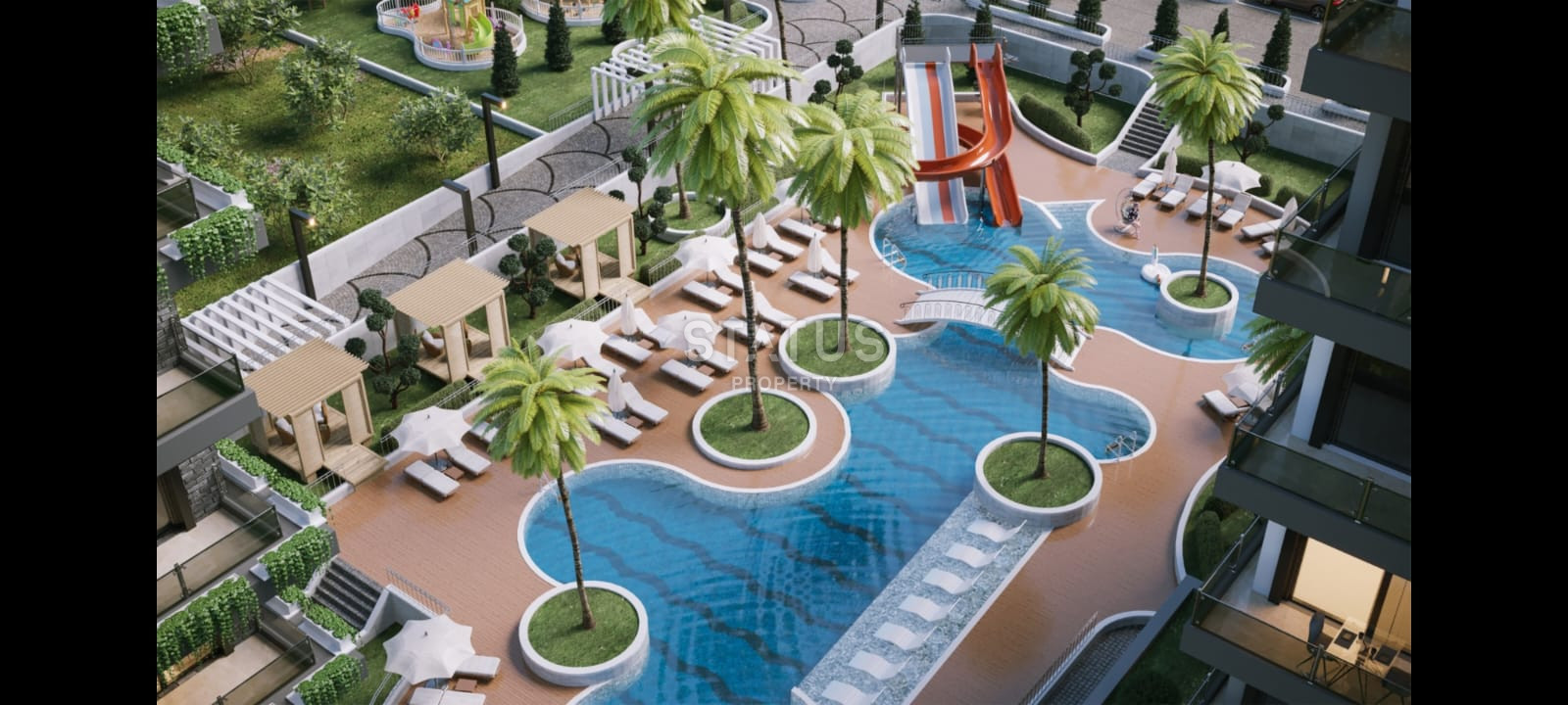 New apartments 1+1 in a new residential complex in Avsallar. 55m2 фото 3