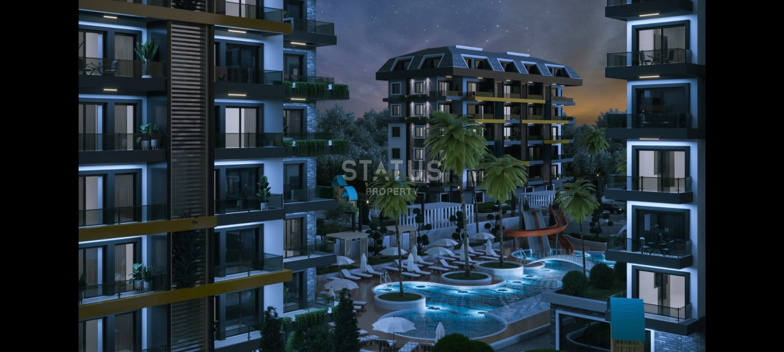 New apartments 1+1 in a new residential complex in Avsallar. 55m2 фото 6