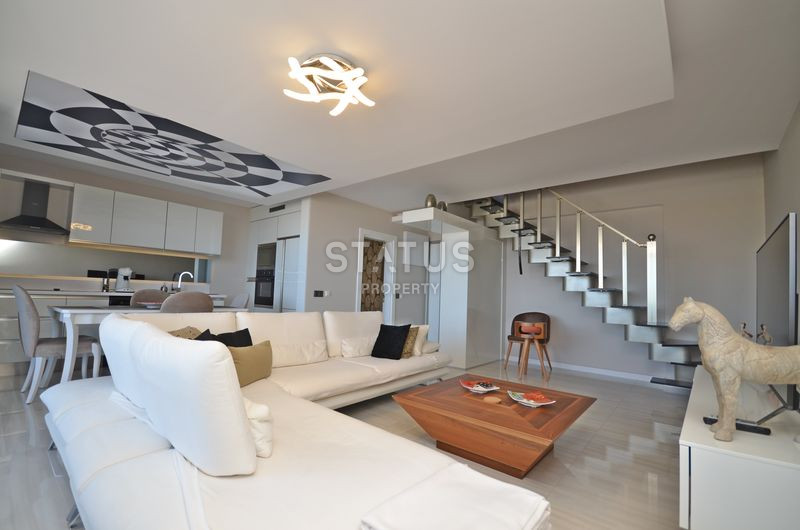Beautiful spacious turnkey penthouse in Kargicak, 130 m2 фото 6