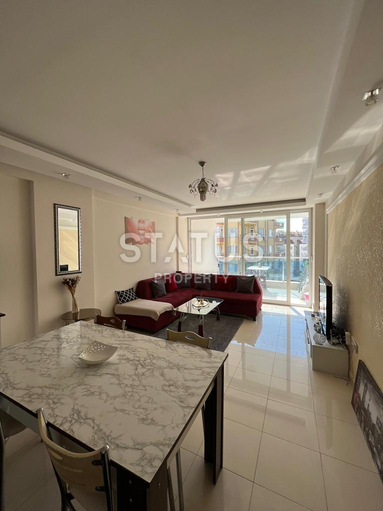 Просторная двухкомнатная меблированная  квартира в современном ЖК в Тосмуре. 75м2 фото 4